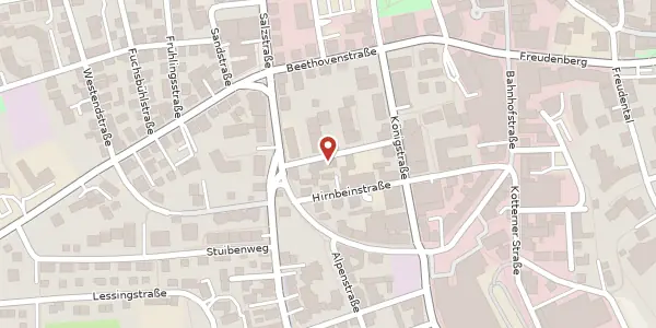 Karte der Umgebung von Jägerstr. 7, 87435 Kempten