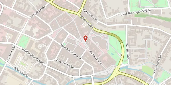 Karte der Umgebung von Kaiserstraße 69, 76646 Bruchsal