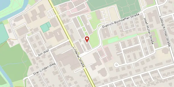 Karte der Umgebung von Dietrich-Bonhoeffer-Straße 1a, 38300 Wolfenbüttel