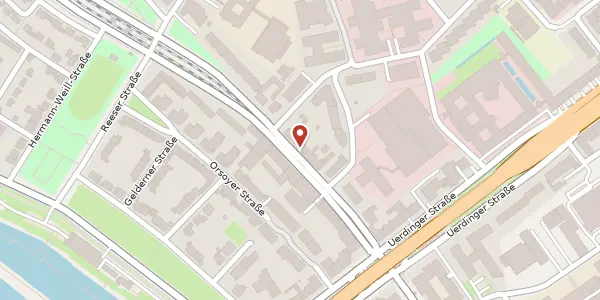 Karte der Umgebung von Kaiserswerther Str. 263, 40474 Düsseldorf