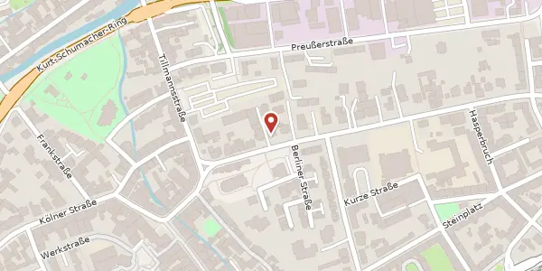 Karte der Umgebung von Berliner Str. 110, 58135 Hagen