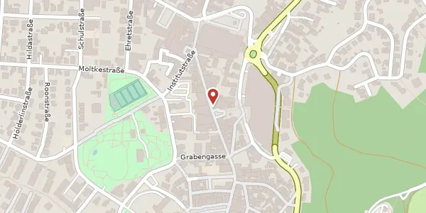 Karte der Umgebung von Hauptstraße 77, 69469 Weinheim