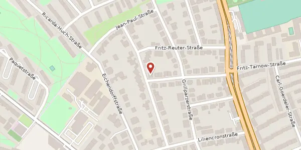 Karte der Umgebung von Roseggerstr. 32, 60320 Frankfurt