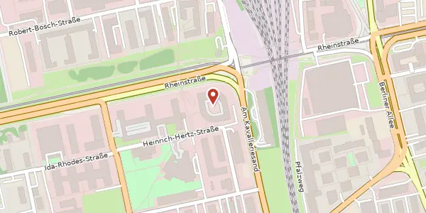 Karte der Umgebung von Heinrich-Hertz-Str. 1, 64295 Darmstadt