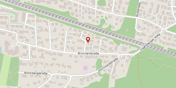 Karte der Umgebung von Brunnenstr. 59b, 85598 Baldham