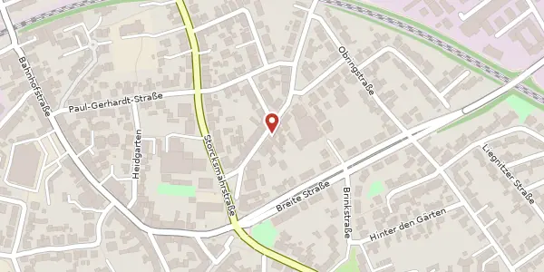 Karte der Umgebung von Langenbochumer Str. 443, 45701 Herten