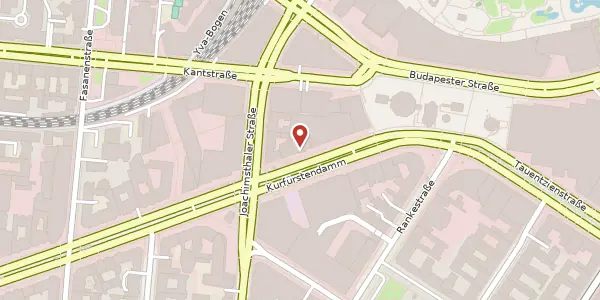 Karte der Umgebung von Kurfürstendamm 15, 10719 Berlin