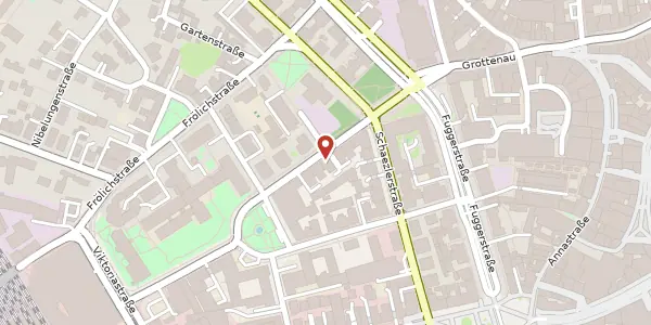 Karte der Umgebung von Prinzregentenstr. 7, 86150 Augsburg
