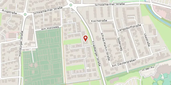 Karte der Umgebung von An den Streuobstwiesen 1, 61231 Bad Nauheim