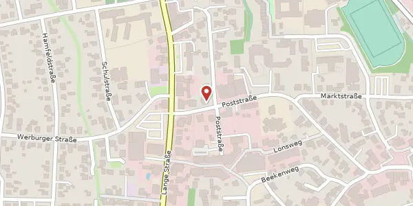 Karte der Umgebung von Poststr. 3, 32139 Spenge
