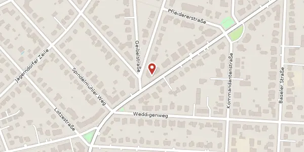 Karte der Umgebung von Ringstraße 45, 12205 Berlin