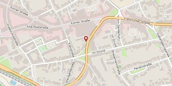 Karte der Umgebung von Kirchstr. 11, 53840 Troisdorf