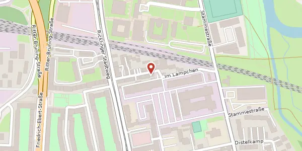 Karte der Umgebung von Im Lämpchen 16, 30459 Hannover
