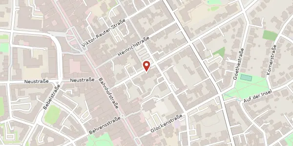 Karte der Umgebung von Schaeferstr. 12, 44623 Herne