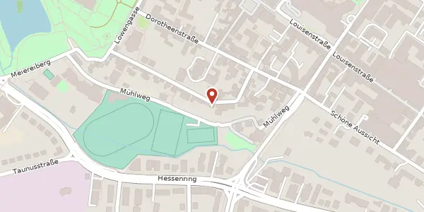 Karte der Umgebung von Am Mühlberg 17, 61348 Bad Homburg