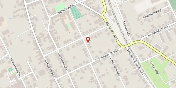Karte der Umgebung von Bismarckstraße 8, 04683 Naunhof