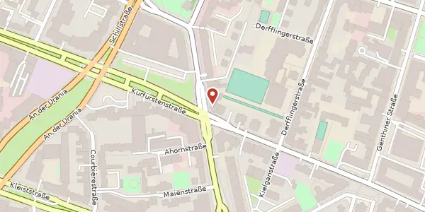 Karte der Umgebung von Karl-Heinrich-Ulrichs-Straße 14, 10785 Berlin