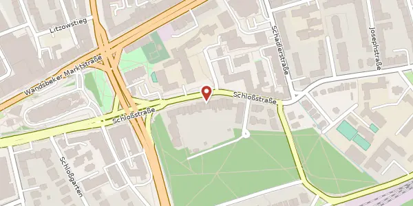 Karte der Umgebung von Schloßstraße 92, 22041 Hamburg