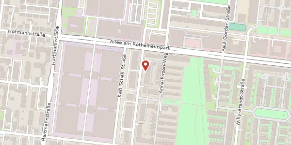 Karte der Umgebung von Doris-Ruppenstein-Str. 5, 91052 Erlangen