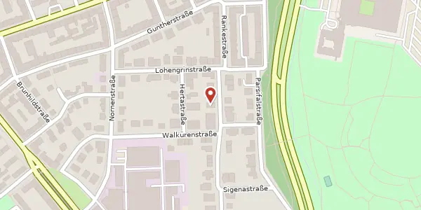 Karte der Umgebung von Rankestr. 56, 90461 Nürnberg