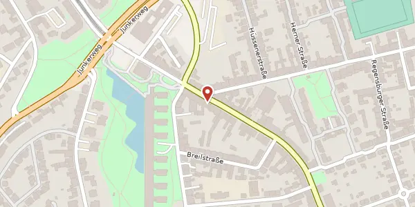 Karte der Umgebung von Bochumer Str. 100, 45886 Gelsenkirchen