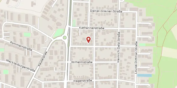 Karte der Umgebung von Sophienstr. 12 a, 64297 Darmstadt