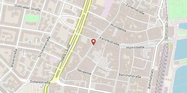 Karte der Umgebung von Hussenstraße 11, 78462 Konstanz