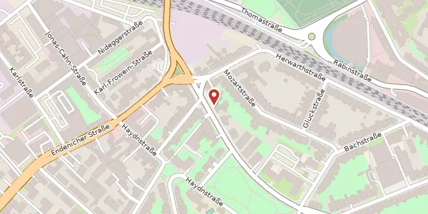 Karte der Umgebung von Wittelsbacherring 36, 53115 Bonn