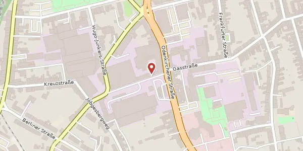 Karte der Umgebung von Egerstr. 2, 41236 Mönchengladbach