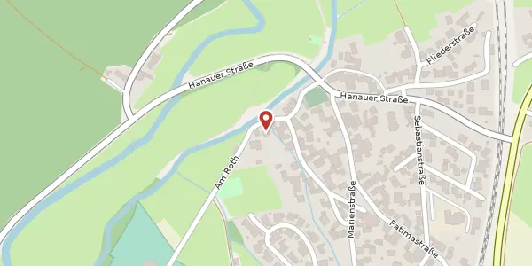 Karte der Umgebung von Mühlenstraße 4, 36124 Eichenzell