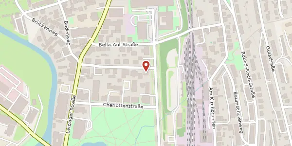 Karte der Umgebung von Feodorenstraße 16, 98617 Meiningen