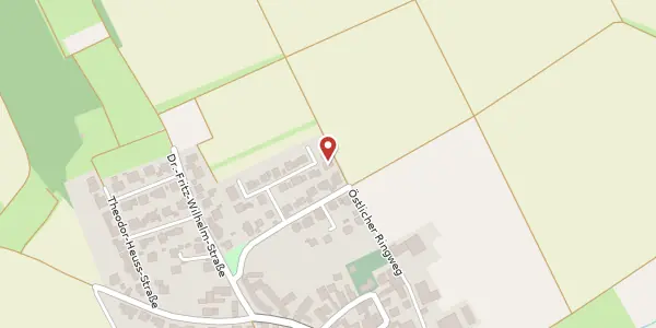 Karte der Umgebung von Am Kies 8, 97230 Mühlhausen