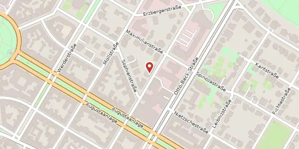 Karte der Umgebung von Karl-Ludwig-Straße 29, 68165 Mannheim