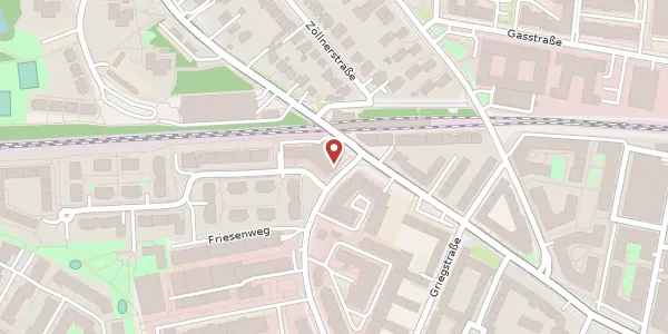 Karte der Umgebung von Friesenweg 2, 22763 Hamburg
