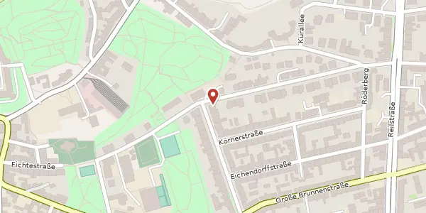 Karte der Umgebung von Friedenstr. 29, 06114 Halle (Saale)