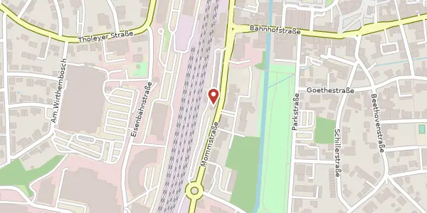Karte der Umgebung von Mommstraße 4, 66606 St. Wendel