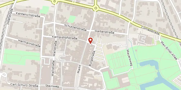 Karte der Umgebung von Burgstr. 2, 50321 Brühl