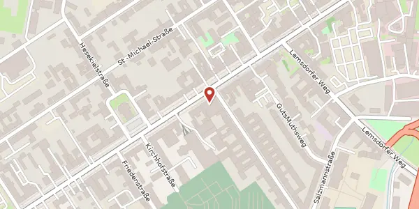 Karte der Umgebung von Halberstädter Straße 125-127, 39112 Magdeburg