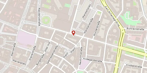 Karte der Umgebung von Maximilianstr. 14, 80539 München