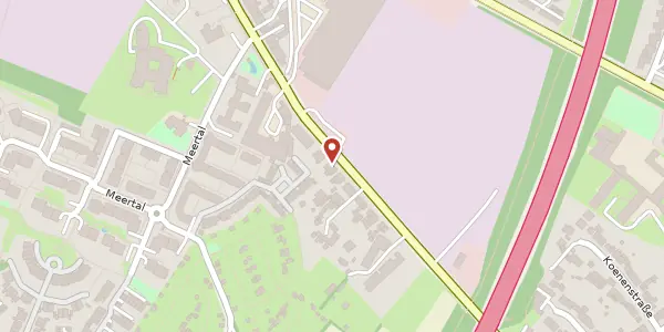 Karte der Umgebung von Berghäuschensweg 38, 41464 Neuss