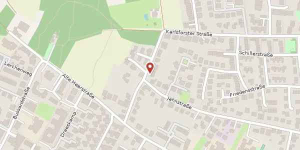 Karte der Umgebung von Neuhofstr. 13, 41564 Kaarst