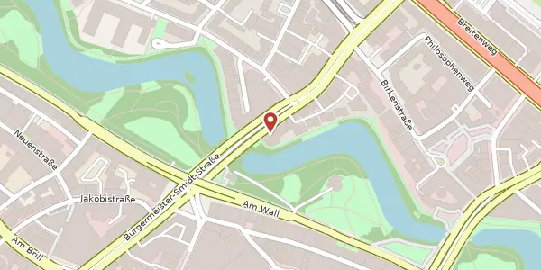 Karte der Umgebung von Bgm.-Smidt-Str. 82, 28195 Bremen