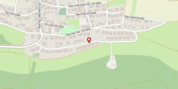 Karte der Umgebung von Achalmstr. 28, 73630 Remshalden