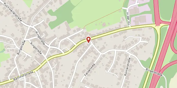Karte der Umgebung von Bergstraße 33, 66629 Freisen