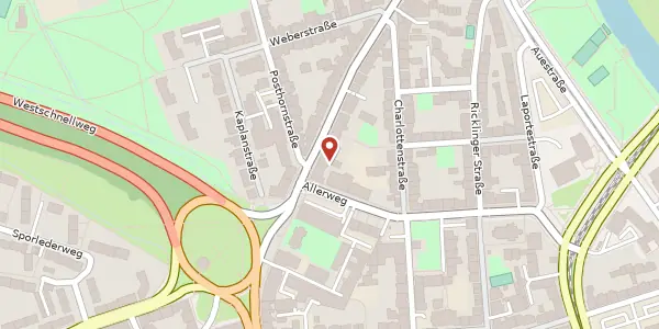 Karte der Umgebung von Deisterstraße 75, 30449 Hannover