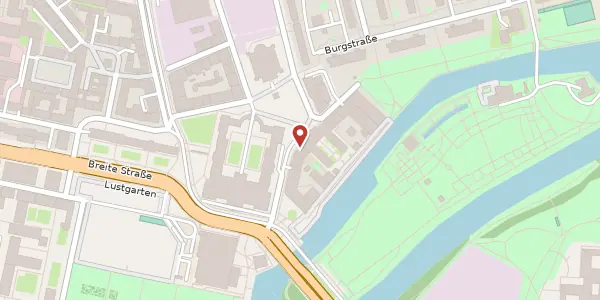 Karte der Umgebung von Humboldtstraße 4, 14467 Potsdam
