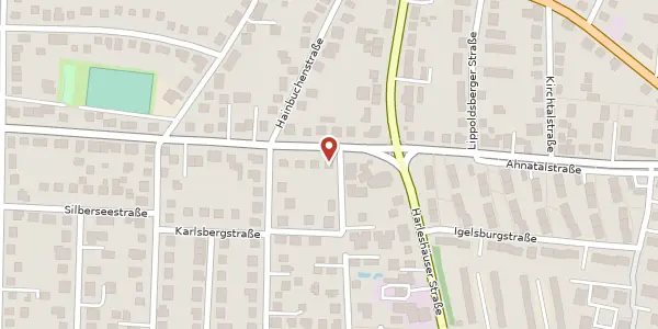 Karte der Umgebung von Ahnatalstraße 33, 34128 Kassel
