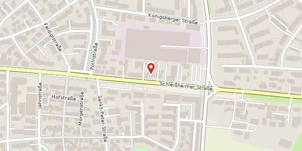 Karte der Umgebung von Schleißheimer Str. 93, 85221 Dachau