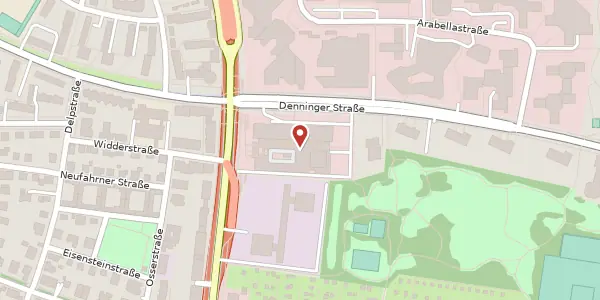 Karte der Umgebung von Richard-Strauss-Str. 80, 81679 München