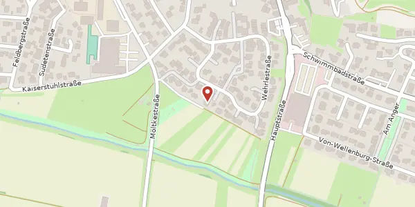 Karte der Umgebung von Wehrlestraße 18, 79336 Herbolzheim